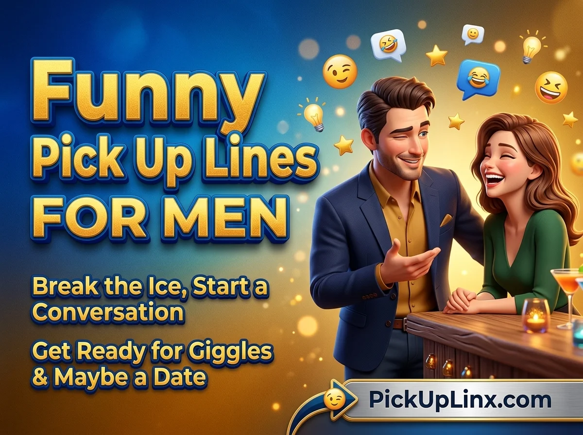 Funny Pick Up Lines for Men