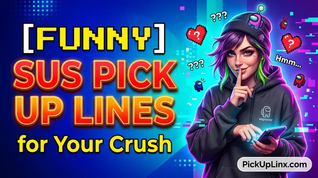 Funny Sus Pick Up Lines for Your Crush