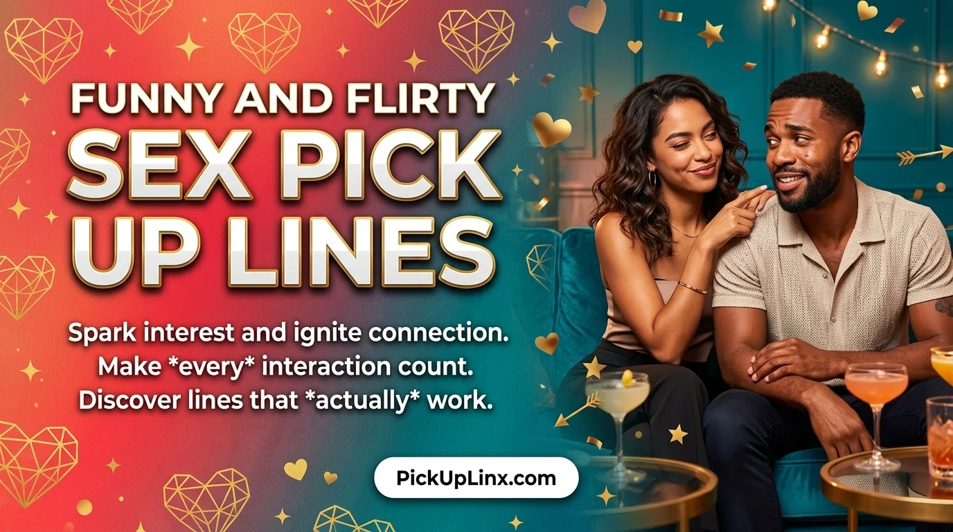 Funny and Flirty Sex Pick Up Lines