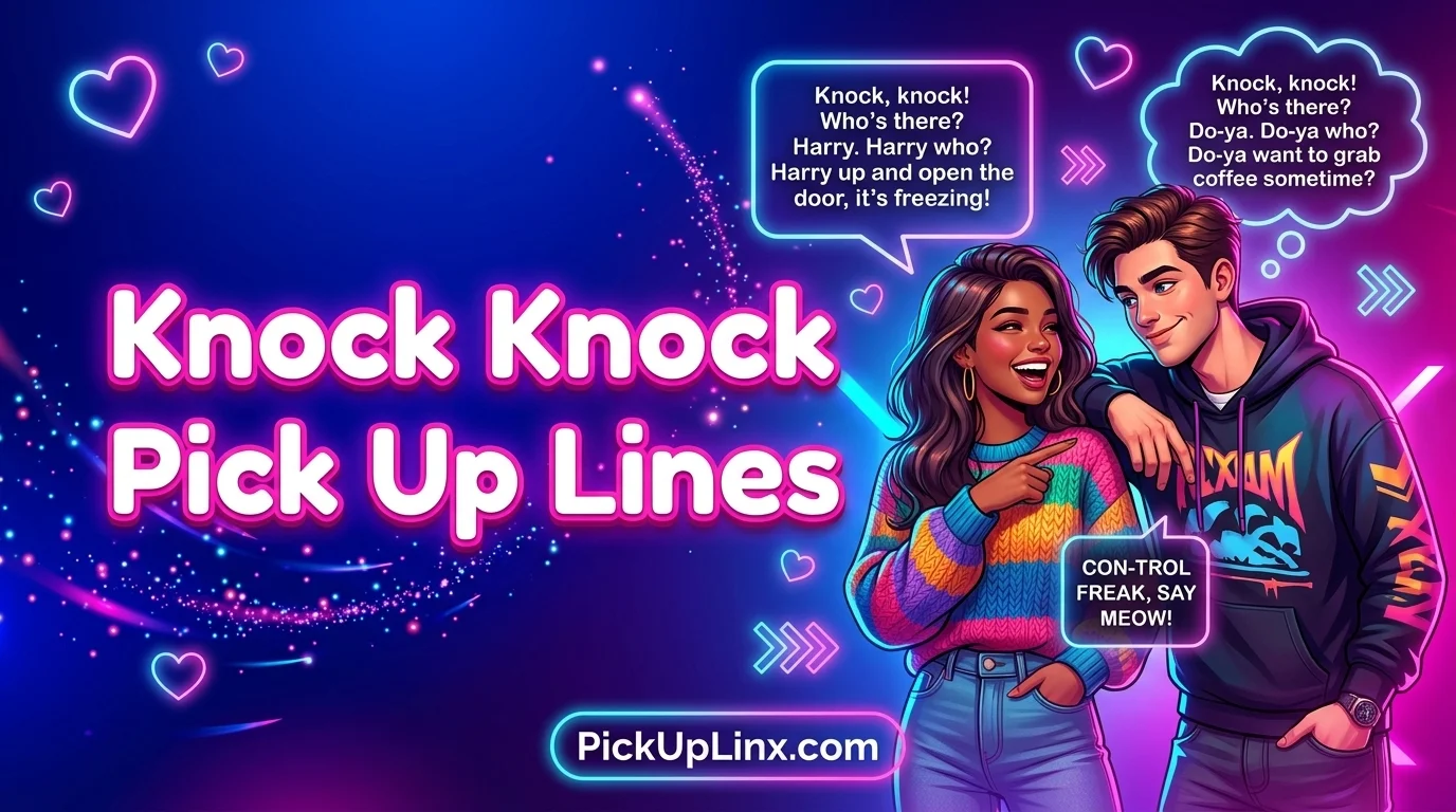 Knock Knock Pick Up Lines