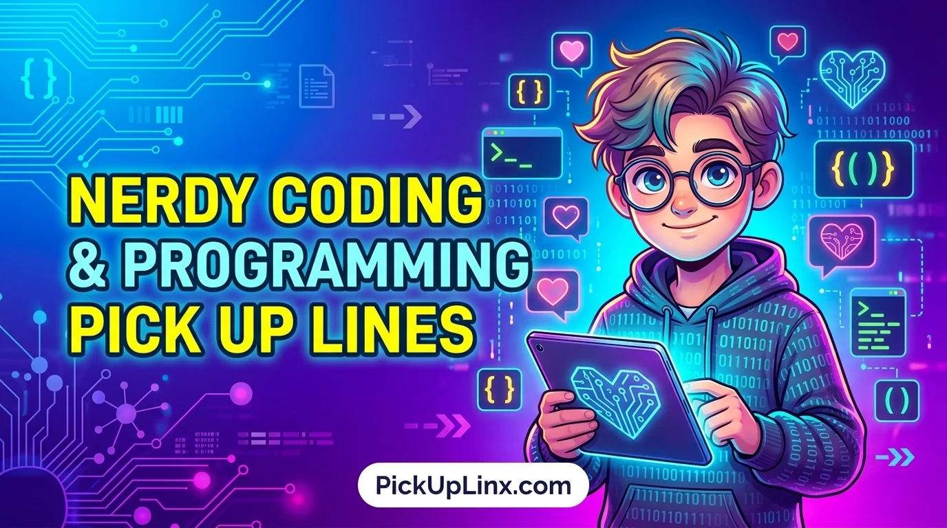 Nerdy Coding & Programming Pick Up Lines