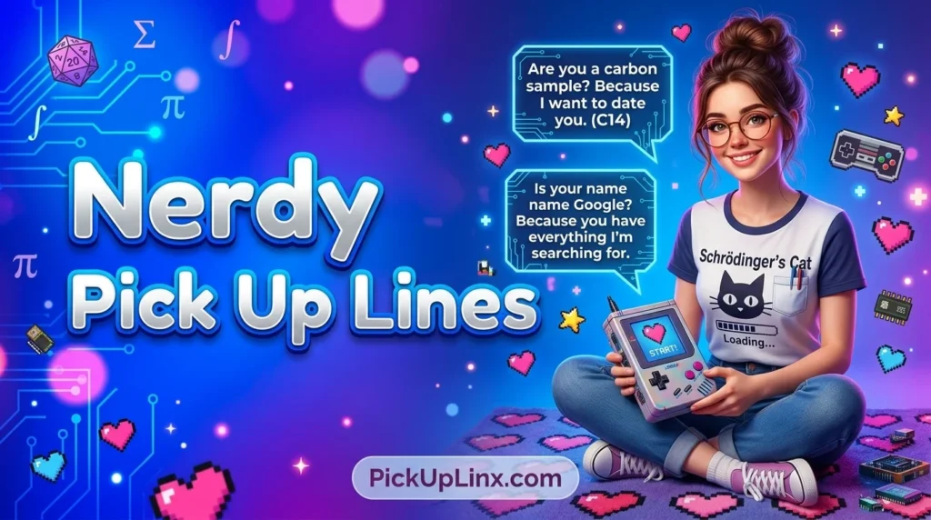 Nerdy Pick Up Lines