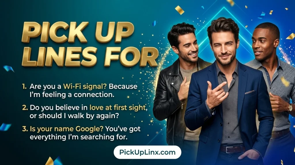 Pick Up Lines for Men