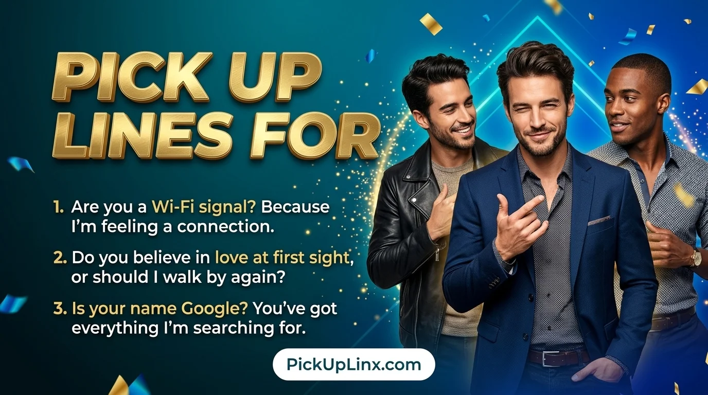 Pick Up Lines for Men