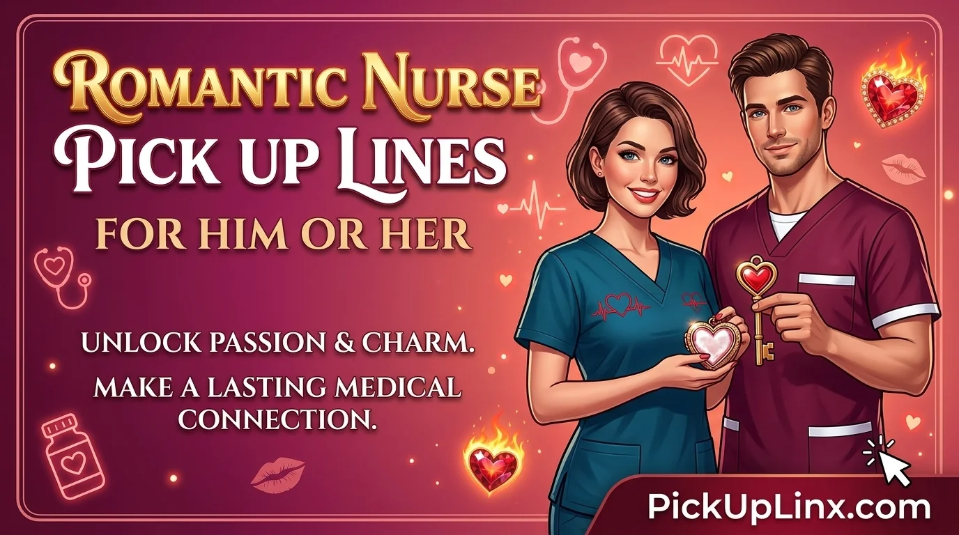 Romantic Nurse Pick Up Lines for Him or Her