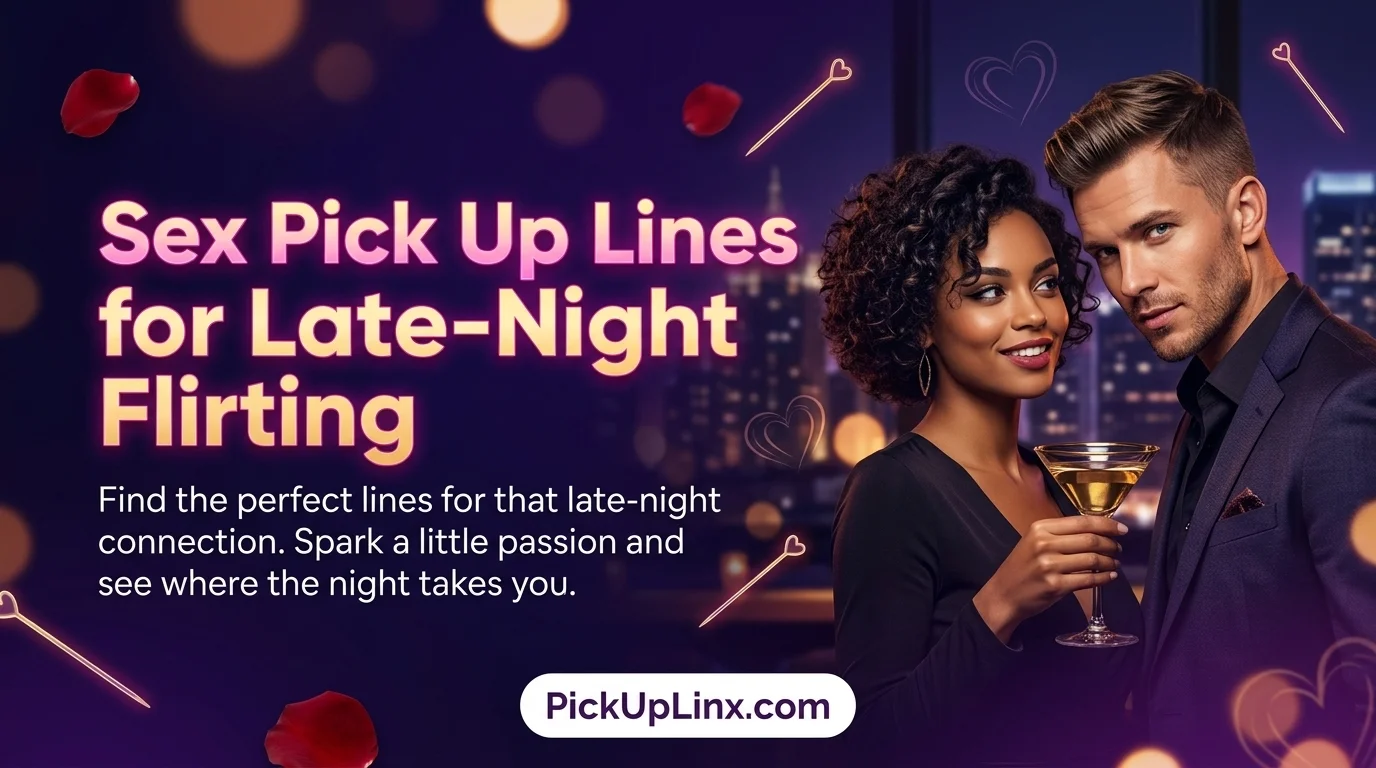Sex Pick Up Lines for Late-Night Flirting