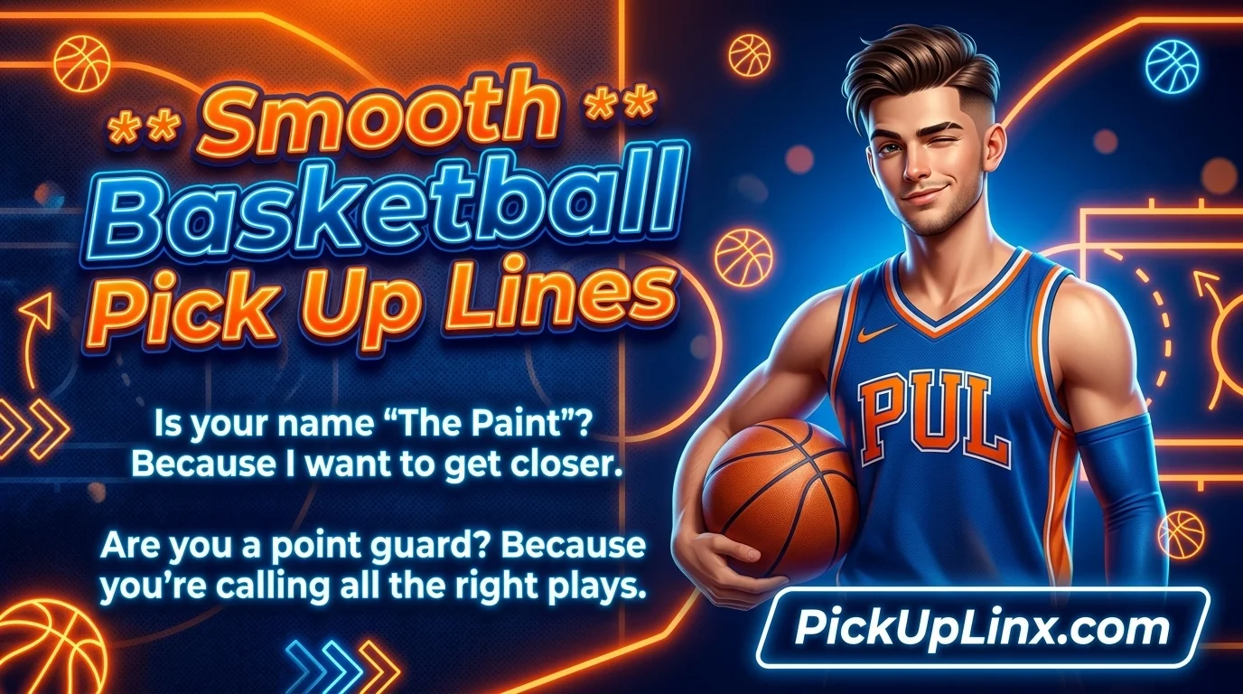 Smooth Basketball Pick Up Lines