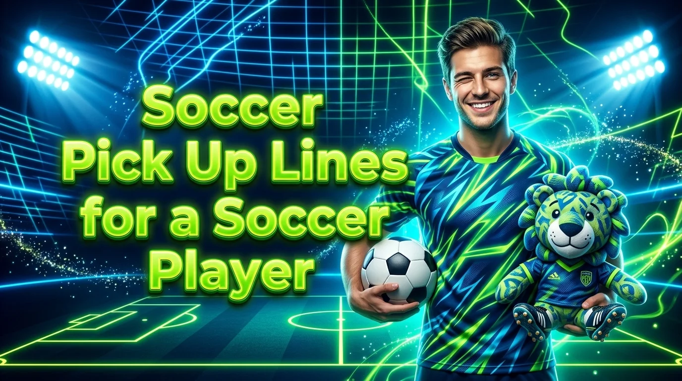 Soccer Pick Up Lines for a Soccer Player
