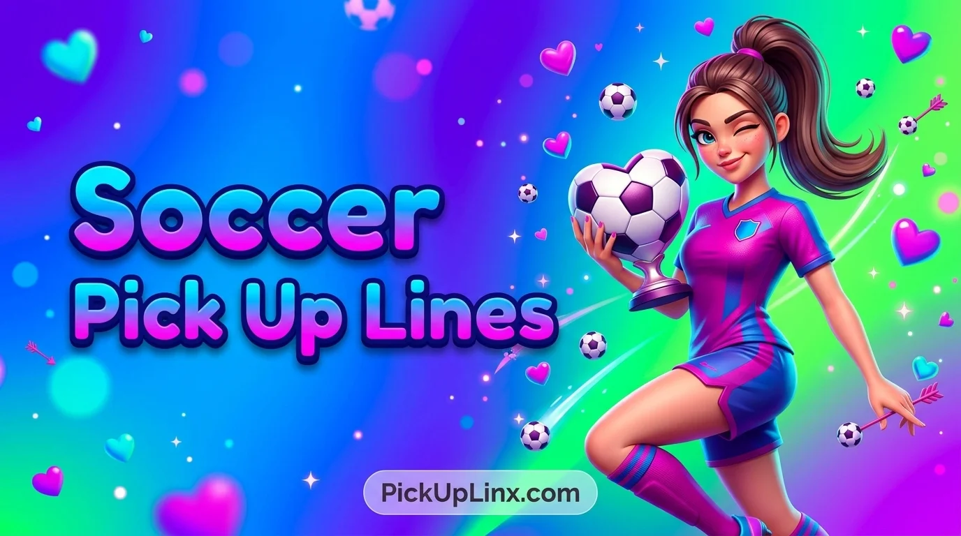 Soccer Pick Up Lines