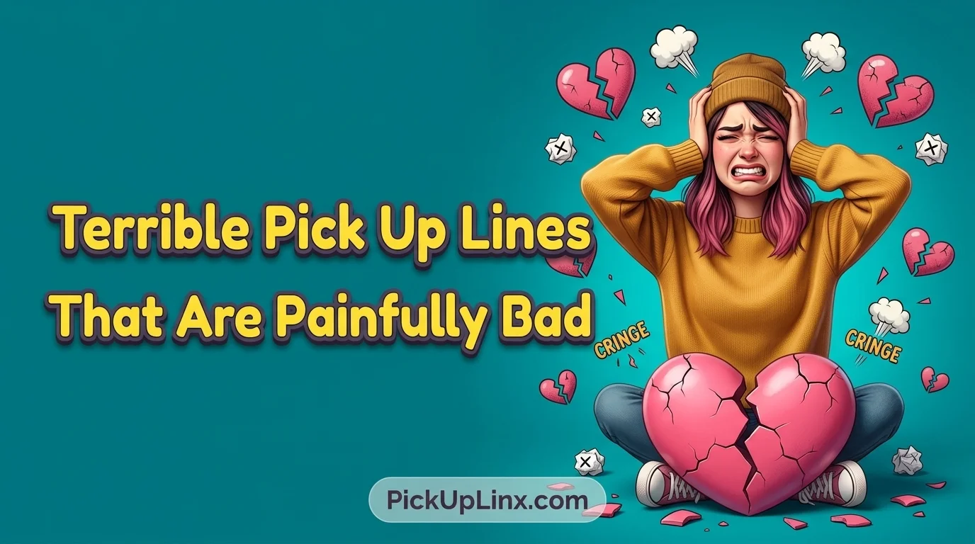 Terrible Pick Up Lines That Are Painfully Bad 