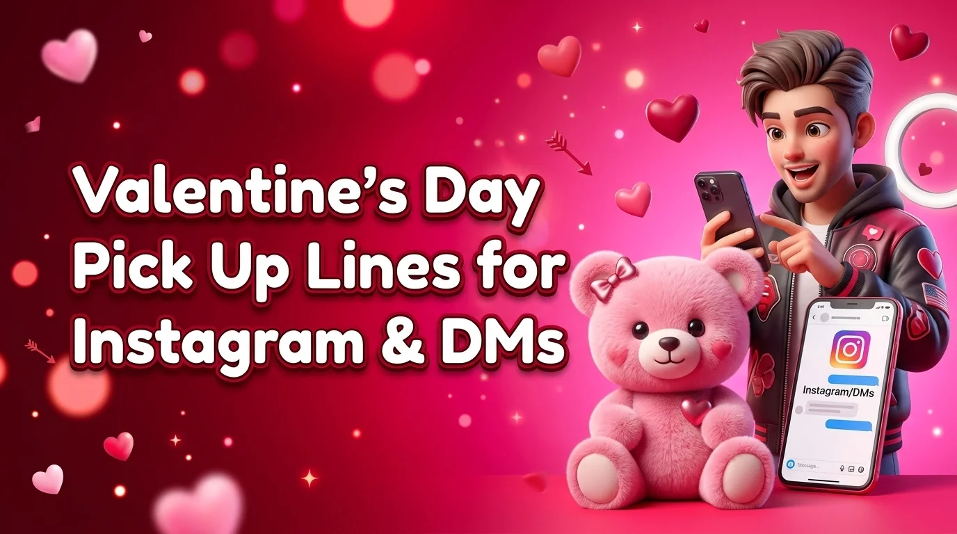 Valentine’s Day Pick Up Lines for Instagram & DMs