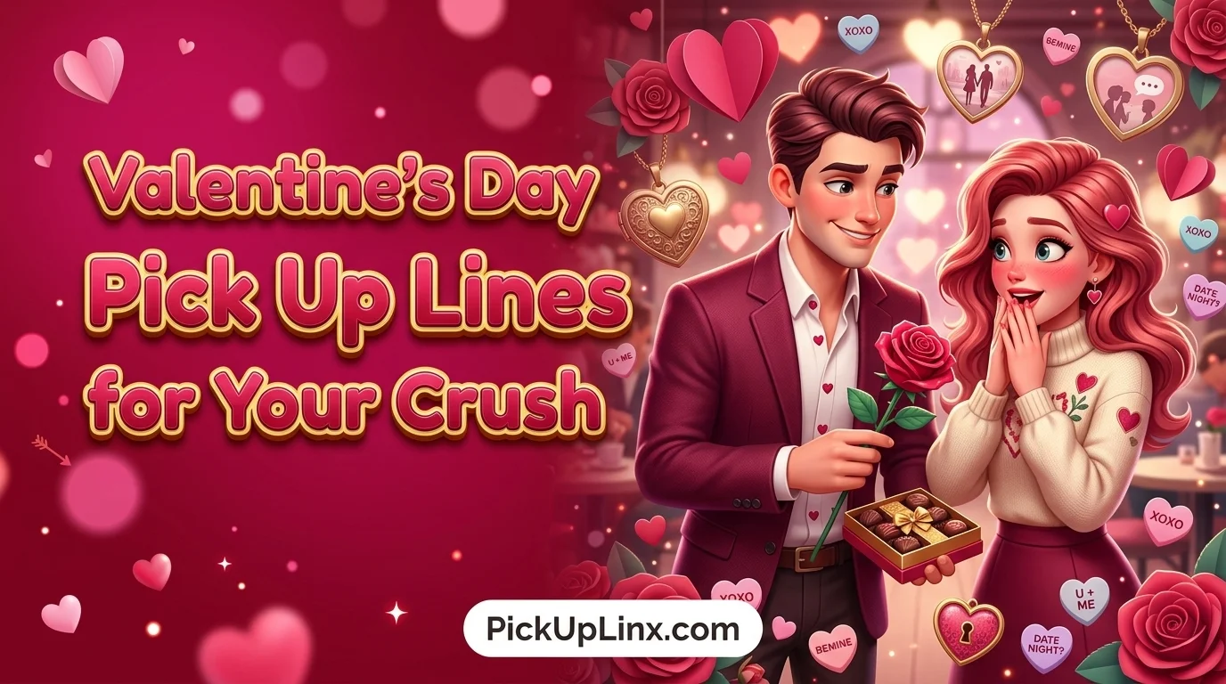 Valentine’s Day Pick Up Lines for Your Crush