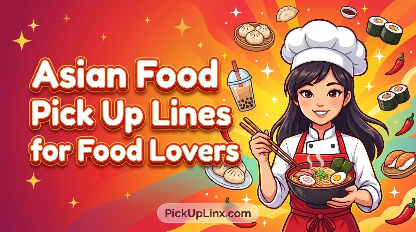 Asian Food Pick Up Lines for Food Lovers
