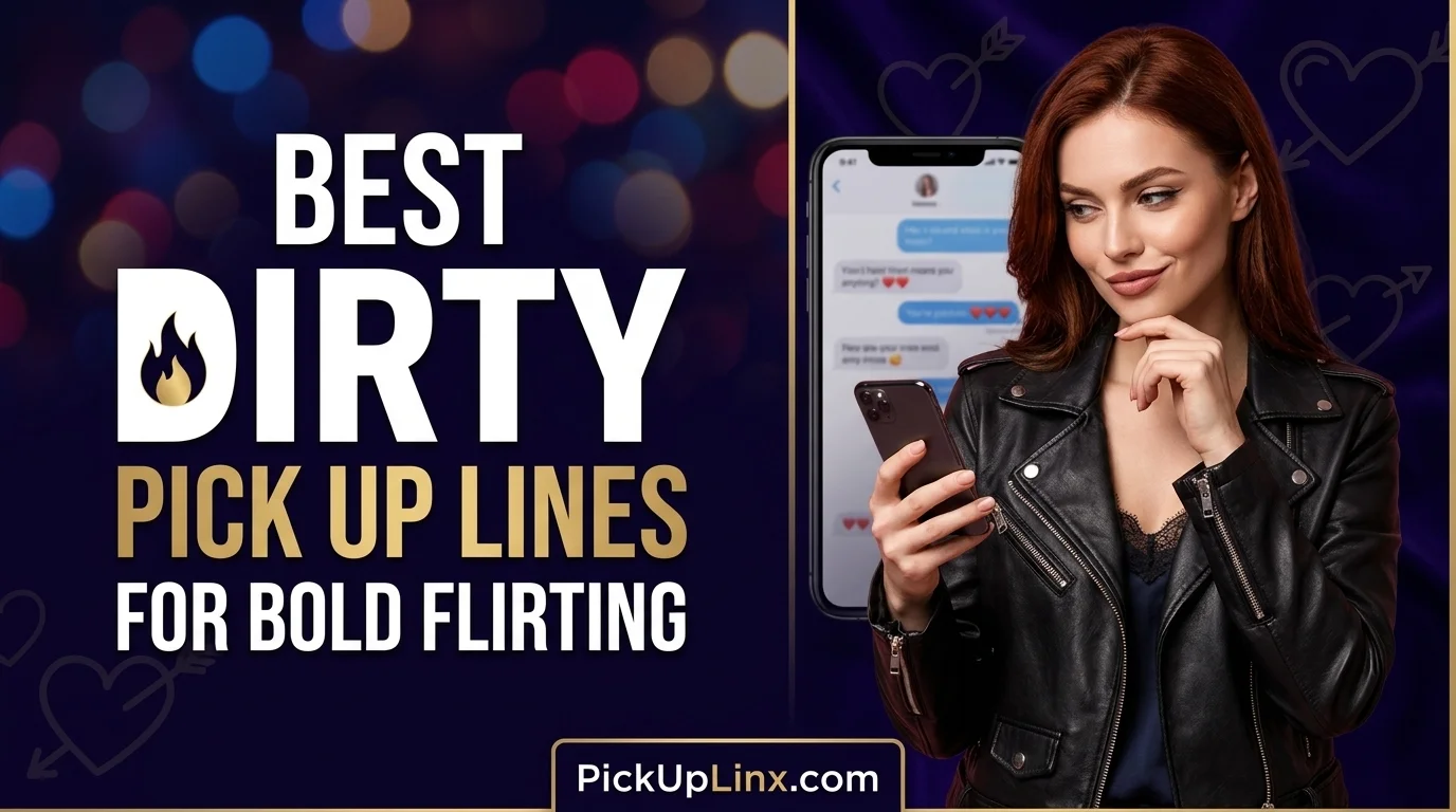 Best Dirty Pick Up Lines for Bold Flirting