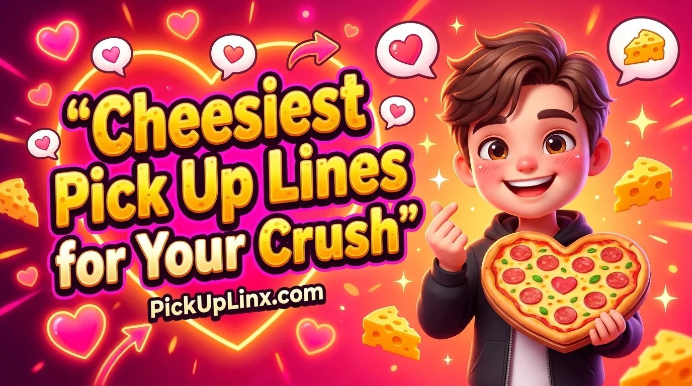 Cheesiest Pick Up Lines for Your Crush