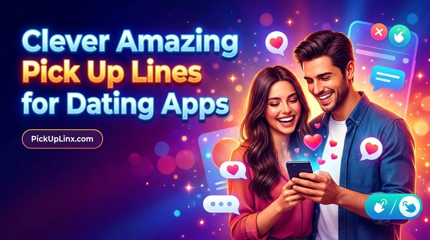 Clever Amazing Pick Up Lines for Dating Apps