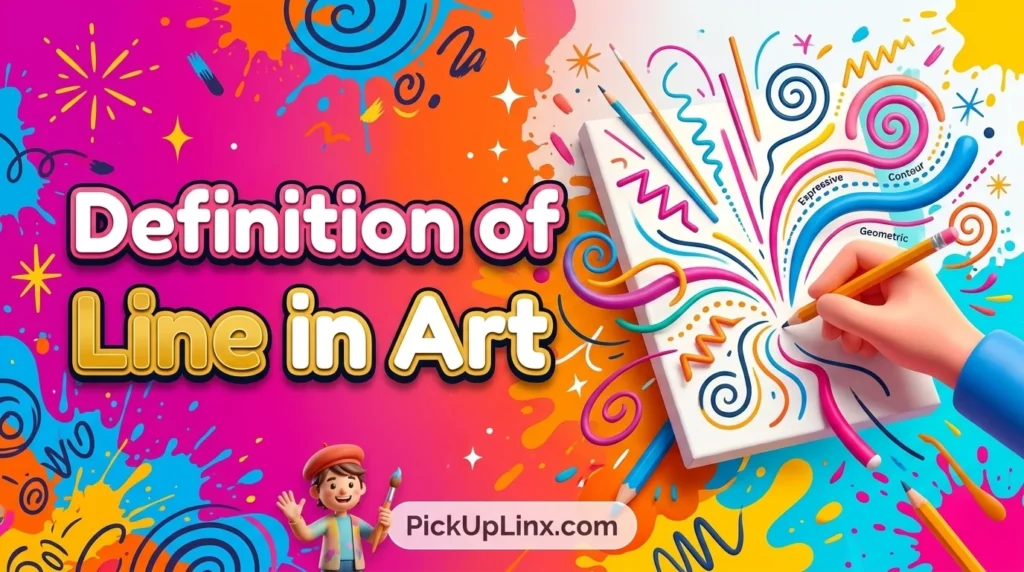 Definition of Line in Art