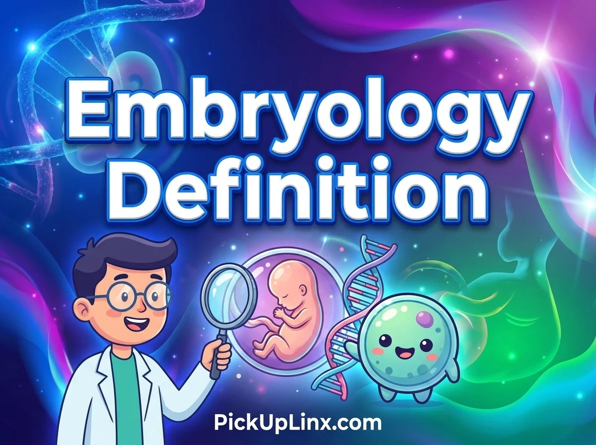 Embryology Definition