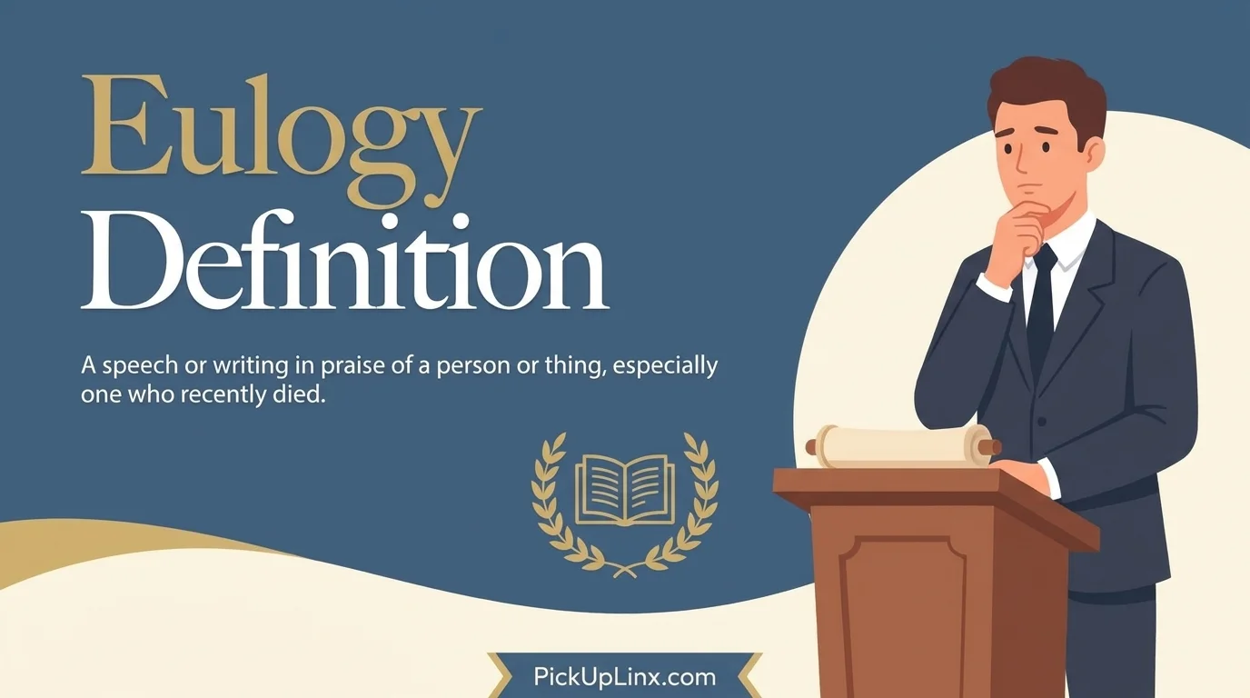 Eulogy Definition