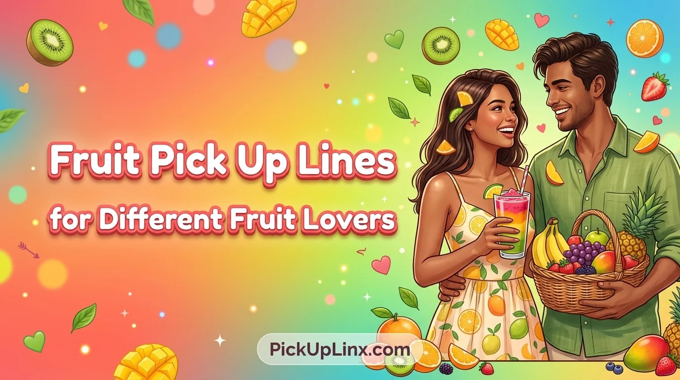 Fruit Pick Up Lines for Different Fruit Lovers