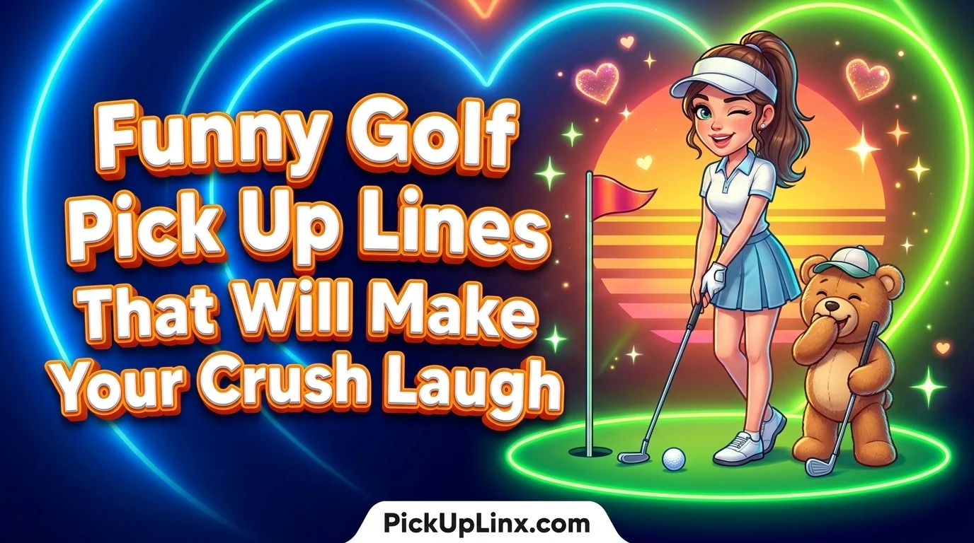 Funny Golf Pick Up Lines That Will Make Your Crush Laugh