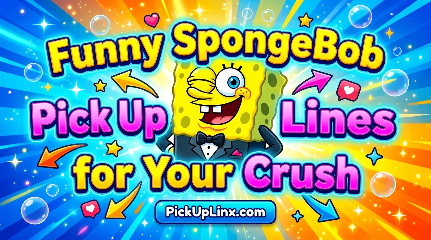 Funny SpongeBob Pick Up Lines for Your Crush