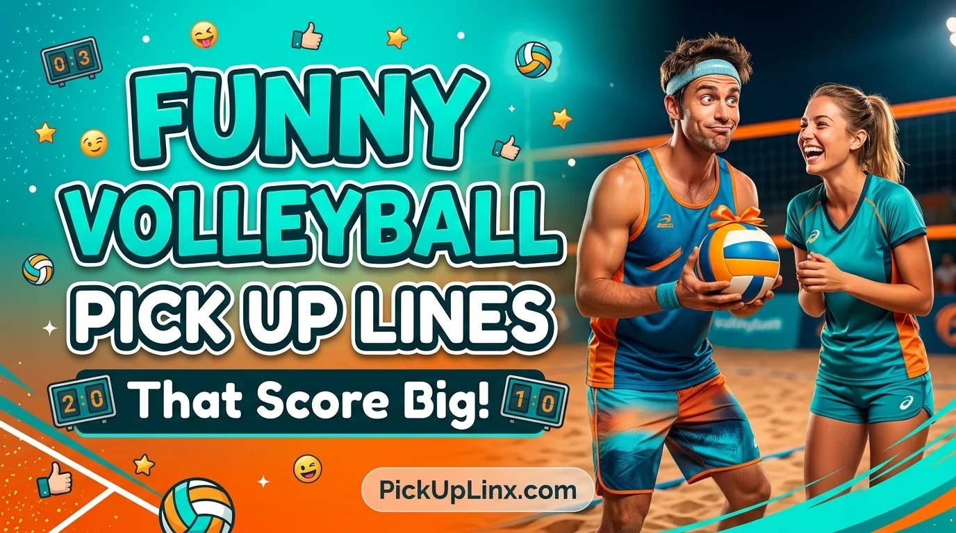 Funny Volleyball Pick Up Lines That Score Big