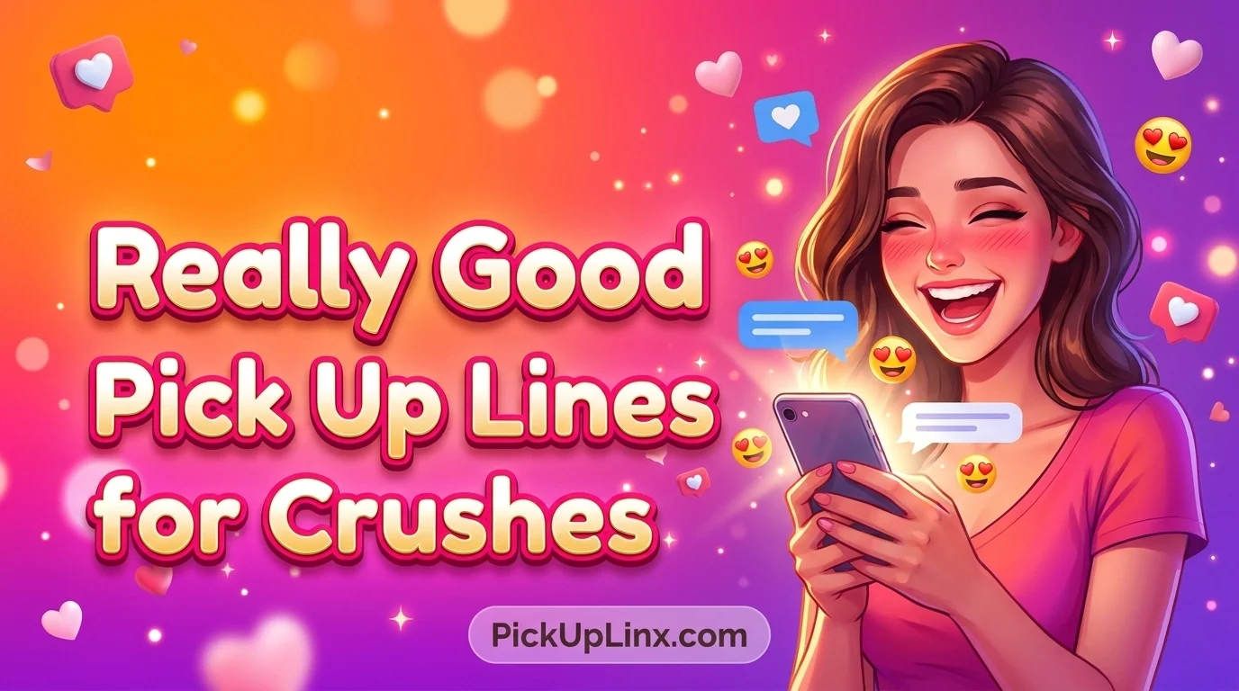 Really Good Pick Up Lines for Crushes 