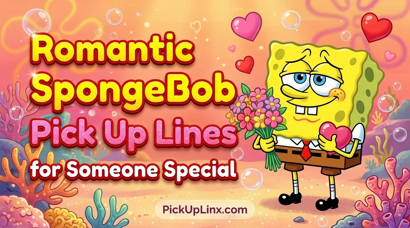 Romantic SpongeBob Pick Up Lines for Someone Special 