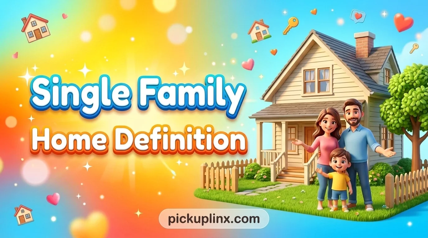 Single Family Home Definition