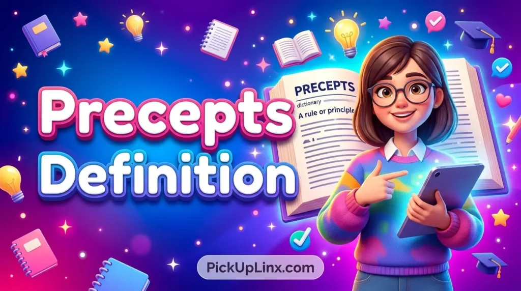 Precepts Definition